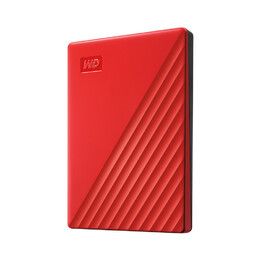 WESTERN DIGITAL WD My Passport 2TB portable HDD USB 3.0 USB 2.0 compatible Red Retail (WDBYVG0020BRD-WESN)