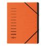 PAGNA Ordnungsmappe 12 Fächer 1-12 orange