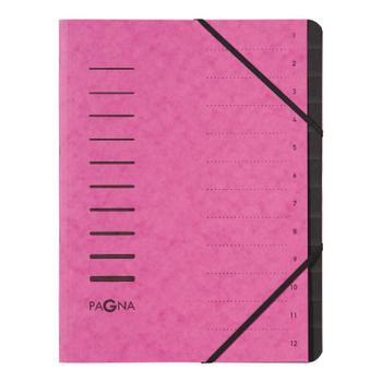 PAGNA Office Mørk pink Klassificeringsmappe A4 (210 x 297 mm) Mørk pink  (40059-34)