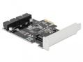 DELOCK PCI Express Card to 2 x internal USB 3.0 Pin Header