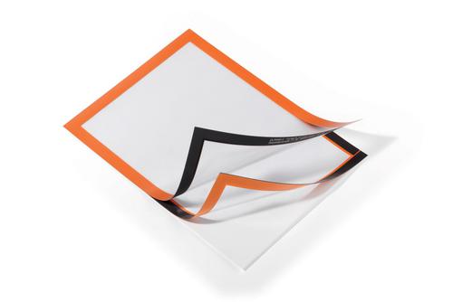 DURABLE DURAFRAME A4 Inforahmen 10 Stück orange (488209)