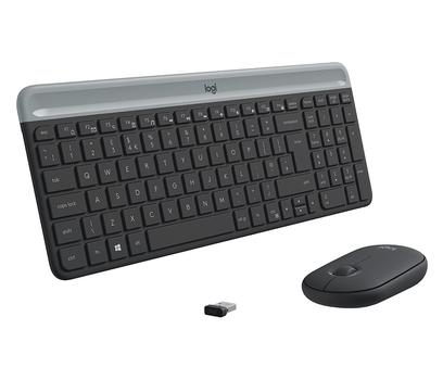 LOGITECH Slim Wireless Keyboard Mouse Combo MK470 (920-009204)