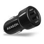AXAGON Car Charger Smart 5V 2.4A + 2.4A. 24Watt Factory Sealed