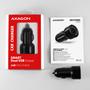 AXAGON Car Charger Smart 5V 2.4A + 2.4A. 24Watt Factory Sealed (PWC-5V5)