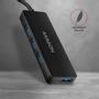 AXAGON Slim Hub 4x USB 3.0. With 14cm Type-A Cable Factory Sealed (HUE-G1A)
