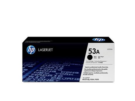 HP 53A - svart - original - LaserJet - tonerpatron (Q7553A) (Q7553A)