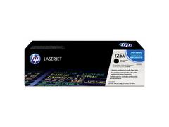 HP Original HP 125A LaserJet-tonerpatron, sort