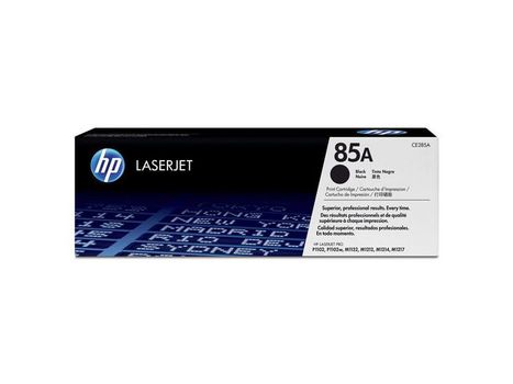 HP 85A - CE285A - 1 x Black - Toner cartridge - For LaserJet Pro M1132, M1212, M1217, P1102, P1104, P1106, P1107, P1108, P1109 (CE285A)