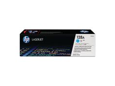 HP 128A - cyan - original - LaserJet - tonerpatron (CE321A)