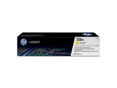 HP 126A - CE312A - 1 x Yellow - Toner cartridge - For Color LaserJet Pro CP1025, CP1025nw, LaserJet Pro 100, TopShot LaserJet Pro M275