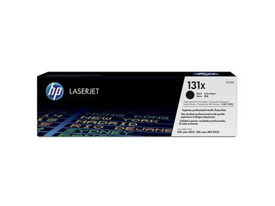 HP 131X / CF210X High Capacity Black Toner - Lasertoner Sort (CF210X)
