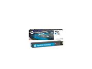 HP 973X - Høy ytelse - cyan - original - PageWide - blekkpatron - for PageWide Managed MFP P57750, P55250; PageWide Pro 452, 477