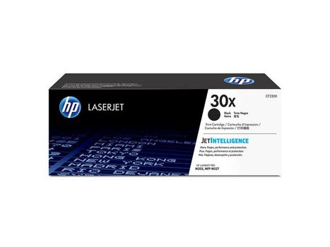 HP 30X - Black - original - LaserJet - toner cartridge (CF230X) - for LaserJet Pro M203d, M203dn, M203dw, MFP M227fdn, MFP M227fdw, MFP M227sdn (CF230X)