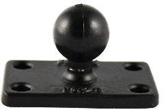 RAM MOUNT RAM base, 1.5" x 2.5", B-size (RAM-B-202U-1525)