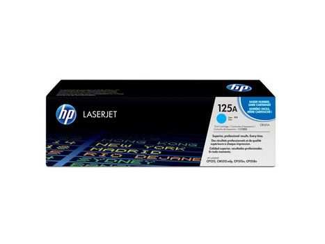 HP 125A Colour LaserJet original toner cartridge cyan standard capacity 1.400 pages 1-pack (CB541A)