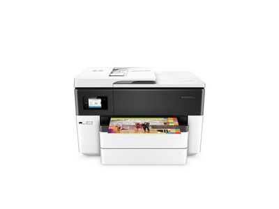 HP Officejet Pro 7740 A3 All-in-One Blækprinter Multifunktion med Fax - Farve - Blæk (G5J38A#A80)