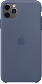 APPLE iPhone 11 Pro Max Sil Case Ak Blue-Zml (MX032ZM/A)