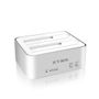 ICY BOX Docking station for 2x2,5'' and 2x3,5'' HDD case SATA, USB 3.0, JBOD, White