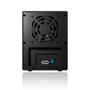 ICY BOX External IcyBox 4x 3,5'' USB 3.0, eSATA Host, RAID 0, 1, 3, 5, 10, Black (IB-RD3640SU3)