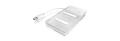 ICY BOX IB-DK404 - white - USB-C - USB-A - SD card