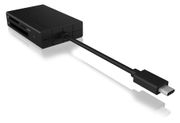 ICY BOX minnekortleser USB 3.0 Type-C CF, SD, microSD (IB-CR401-C3)