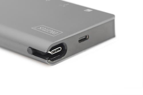 DIGITUS USB-C Multiport Travel Dock, (DA-70877)