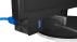 ICY BOX 4 Port USB 3.0 Clamp Hub 4x USB 3.0. Kan kobles til en flat monitor
