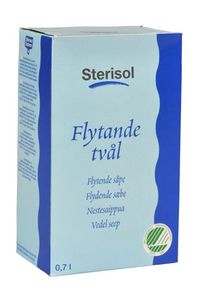 STERISOL Håndsæbe, Sterisol, 700 ml, ægte flydende sæbe, med parfume (21239601*12)