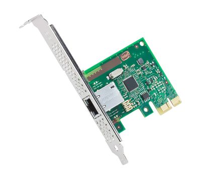 INTEL I210T1BLK Server Adapter 1Port 10/ 100/ 1000Mbps Single Port Copper PCI-e x1 low profile full height bulk (I210T1BLK)