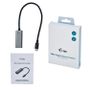 I-TEC USB-C Metal Gigabit Ethernet Adapter 1x USB-C to RJ-45 LED compatible with Thunderbolt 3 (C31METALGLAN)