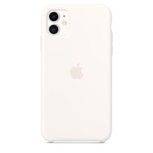 APPLE iPhone 11 Silicone Case - White (MWVX2ZM/A)