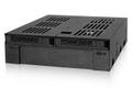 ICY DOCK 2x 2.5" SATA/SAS + 1x 3.5" in 1x 5.25" bay mobile rack screwless trays (MB322SP-B)