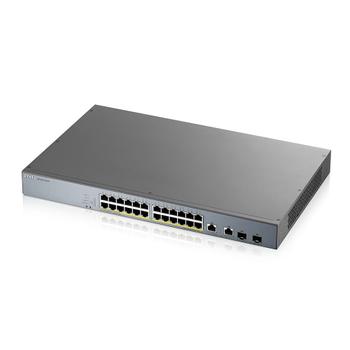 ZYXEL GS1350-2626 Port managed CCTV PoE Switch long range 375W (GS1350-26HP-EU0101F)