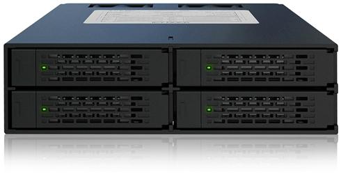 ICY DOCK MB994SP-4S - 4x2.5 inch SATA/SAS to 5.25 inch Bay (MB994SP-4S)