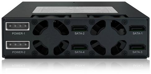 ICY DOCK MB994SP-4S - 4x2.5 inch SATA/SAS to 5.25 inch Bay (MB994SP-4S)