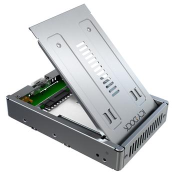 ICY DOCK MB982SP-1S silver - 2.5 inch->3.5 inch SATA&SSD Converter (MB982SP-1S)
