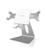ICY BOX IB-AC633-S Tablet PC Stand Bordstativ for nettbrett. Tilt/ Rotasjon, opptil 11.9", iPad-kompatibel
