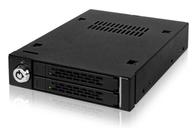 ICY DOCK ToughArmor MB992SK-B 2-Bay 2.5” SATA/SAS HDD & SSD Mobile Rack for External 3.5" Drive Bay (MB992SK-B)