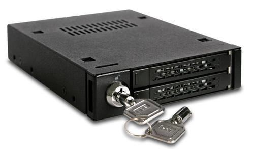 ICY DOCK Cremax MB992sk-B 2.5" Svart (MB992SK-B)