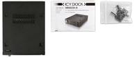 ICY DOCK ToughArmor MB992SK-B 2-Bay 2.5” SATA/SAS HDD & SSD Mobile Rack for External 3.5" Drive Bay (MB992SK-B)