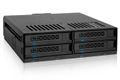 ICY DOCK 4-Bay 2.25" SATA in Ext 5.25" Bay