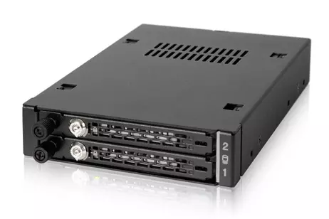 ICY DOCK ToughArmor EX MB492SKL-B - bevegelig lagerrack (MB492SKL-B)