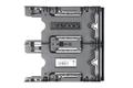 ICY DOCK 4x 2.5" in 1x 5.25" internal bracket black (MB344SP)