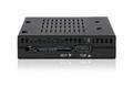 ICY DOCK 2x 2.5" to 1x 3.5" bay mobile rack SATA/SAS metal trayless (MB522SP-B)