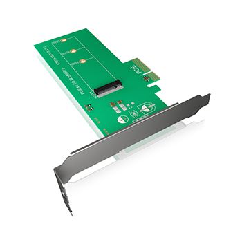 ICY BOX PCI-CARD M.2 PCIESSD TO PCIE3.0 X4 HOST F MAINBOARD FULL PROFILE ACCS (IB-PCI208)