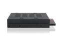 ICY DOCK 1x 2.5" to 1x 3.5" bay mobile rack SATA/SAS metal trayless (MB521SP-B)