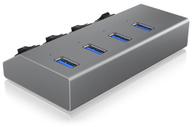 ICY BOX 1x USB 3.0 B, 4x USB 3.0 A (IB-HUB1405)