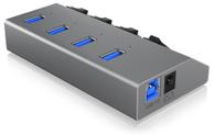 ICY BOX 1x USB 3.0 B, 4x USB 3.0 A (IB-HUB1405)