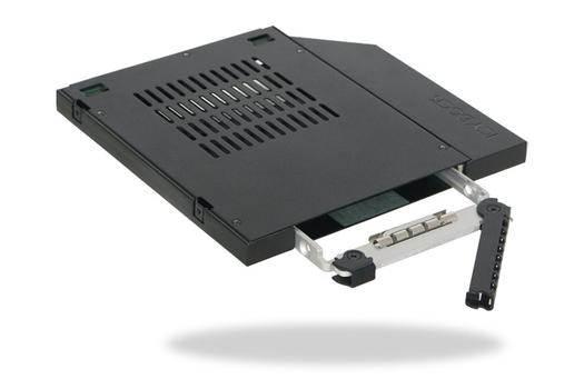 ICY DOCK 1x 2.5" to 9.5mm Ultra Slim-ODD bay mobile rack SATA Slimline (MB411SPO-2B)