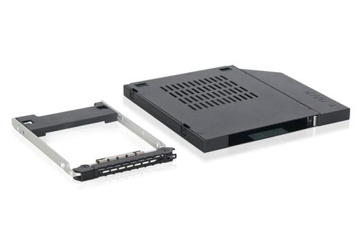 ICY DOCK 1x 2.5" to 9.5mm Ultra Slim-ODD bay mobile rack SATA Slimline (MB411SPO-2B)